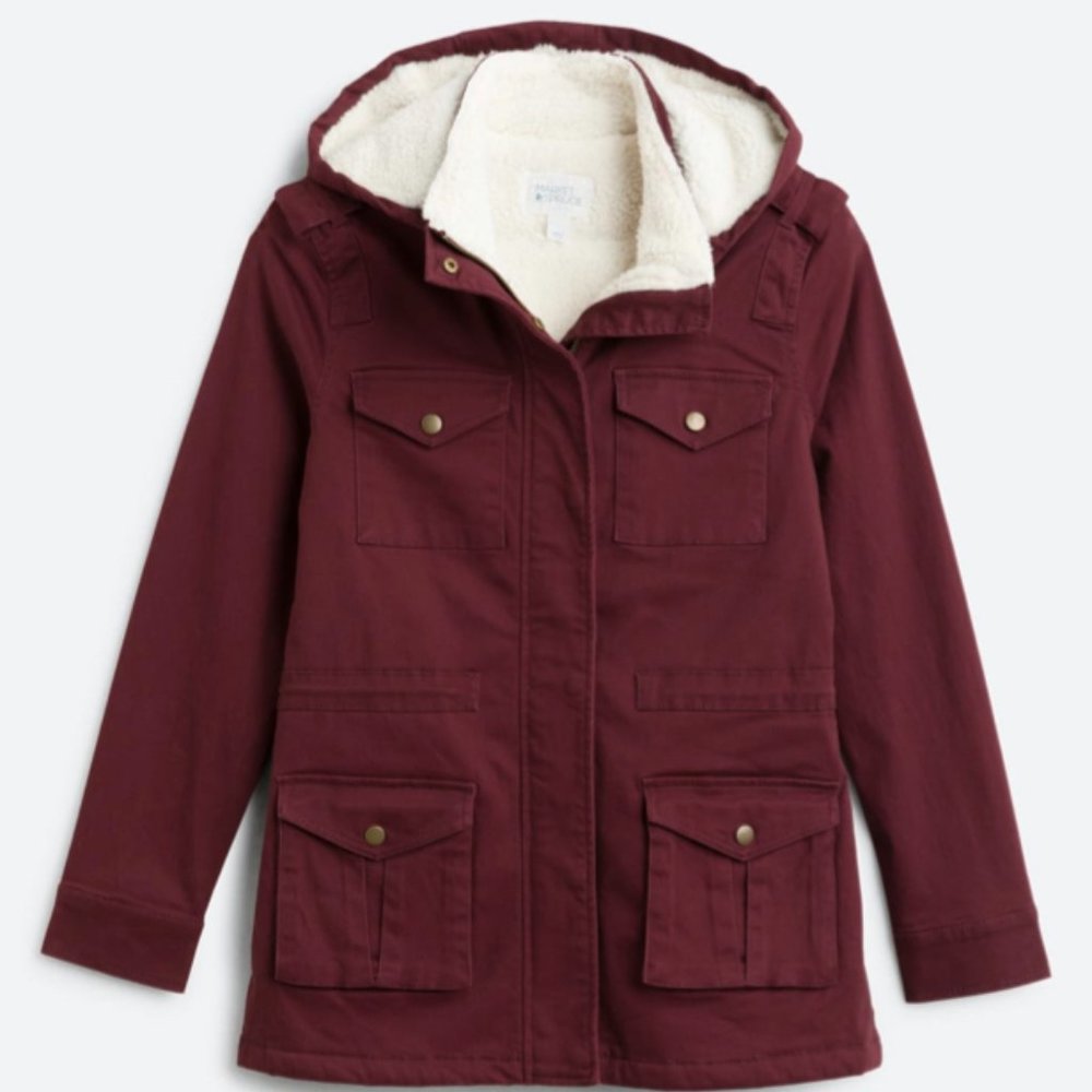 Lined Cargo Jacket
